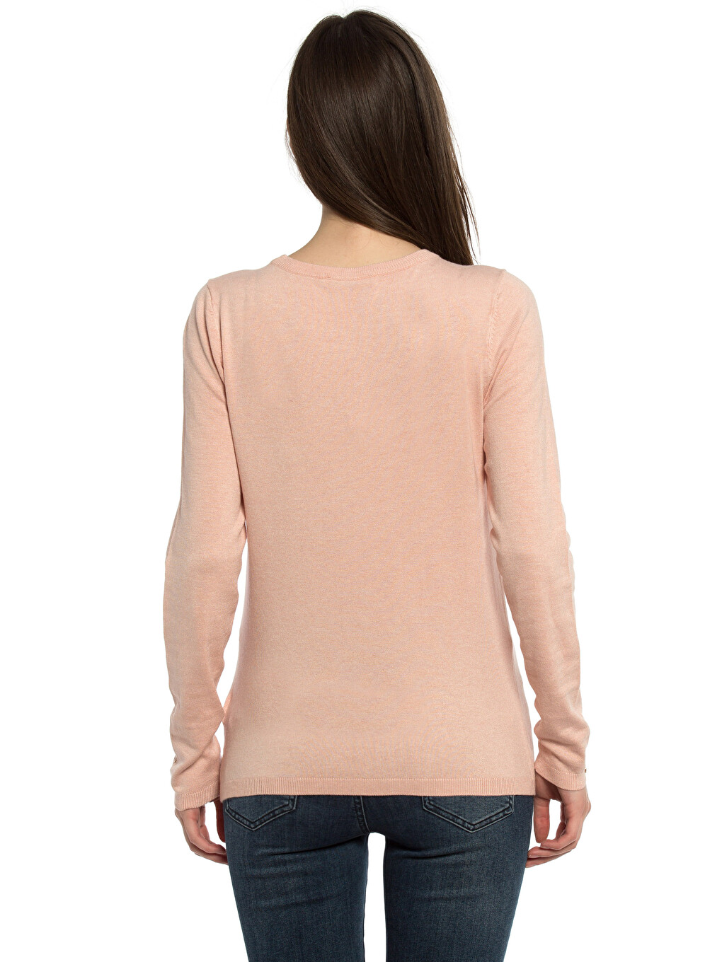 Woman Pink Sweater-1