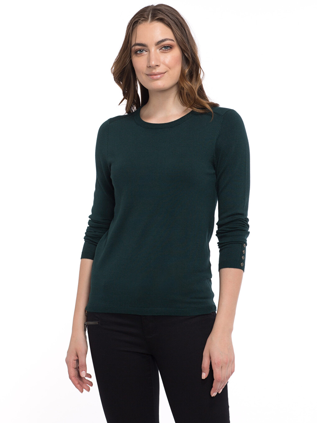 Pulover Verde Femeie