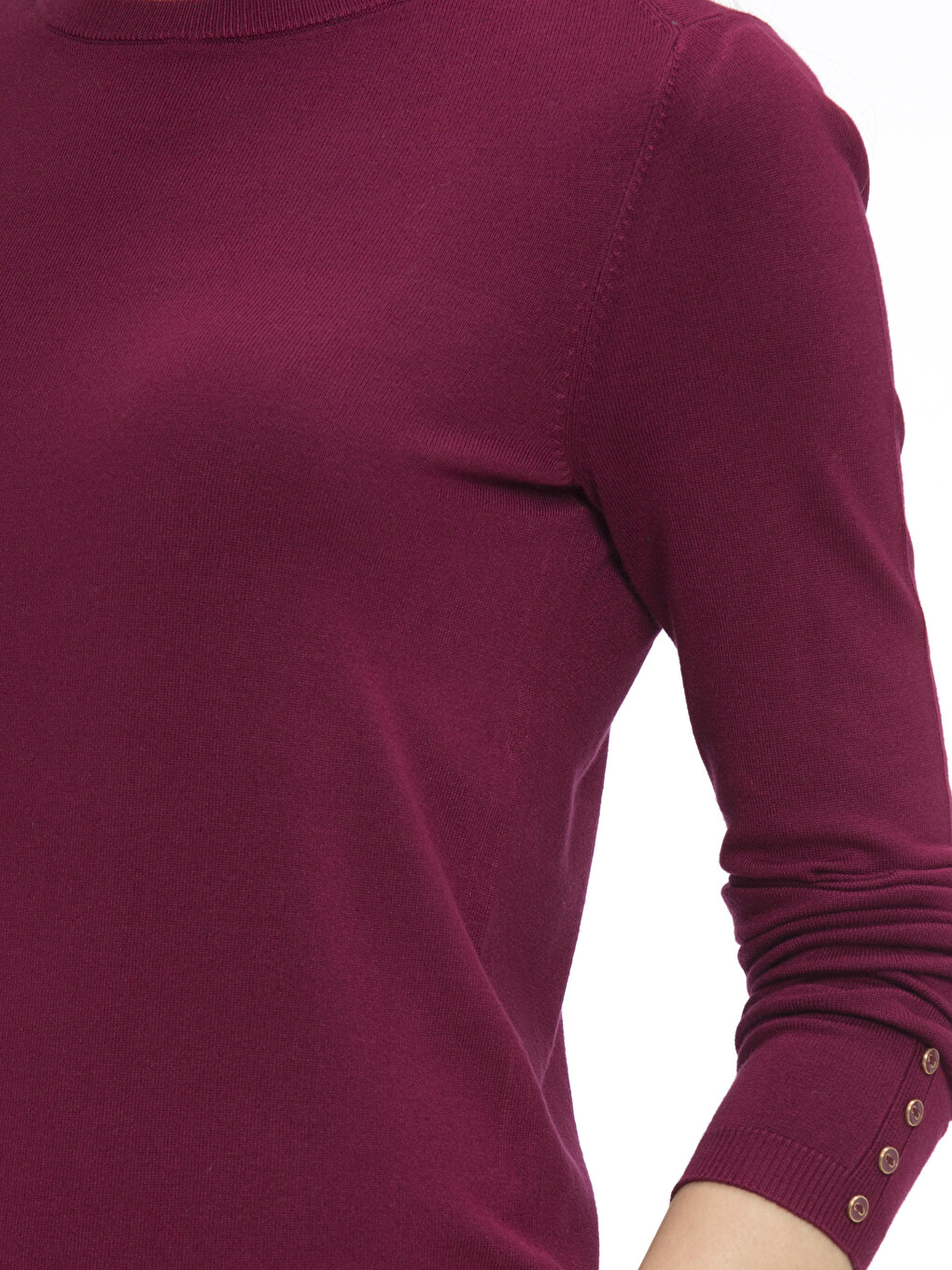 Woman Plum Sweater-3