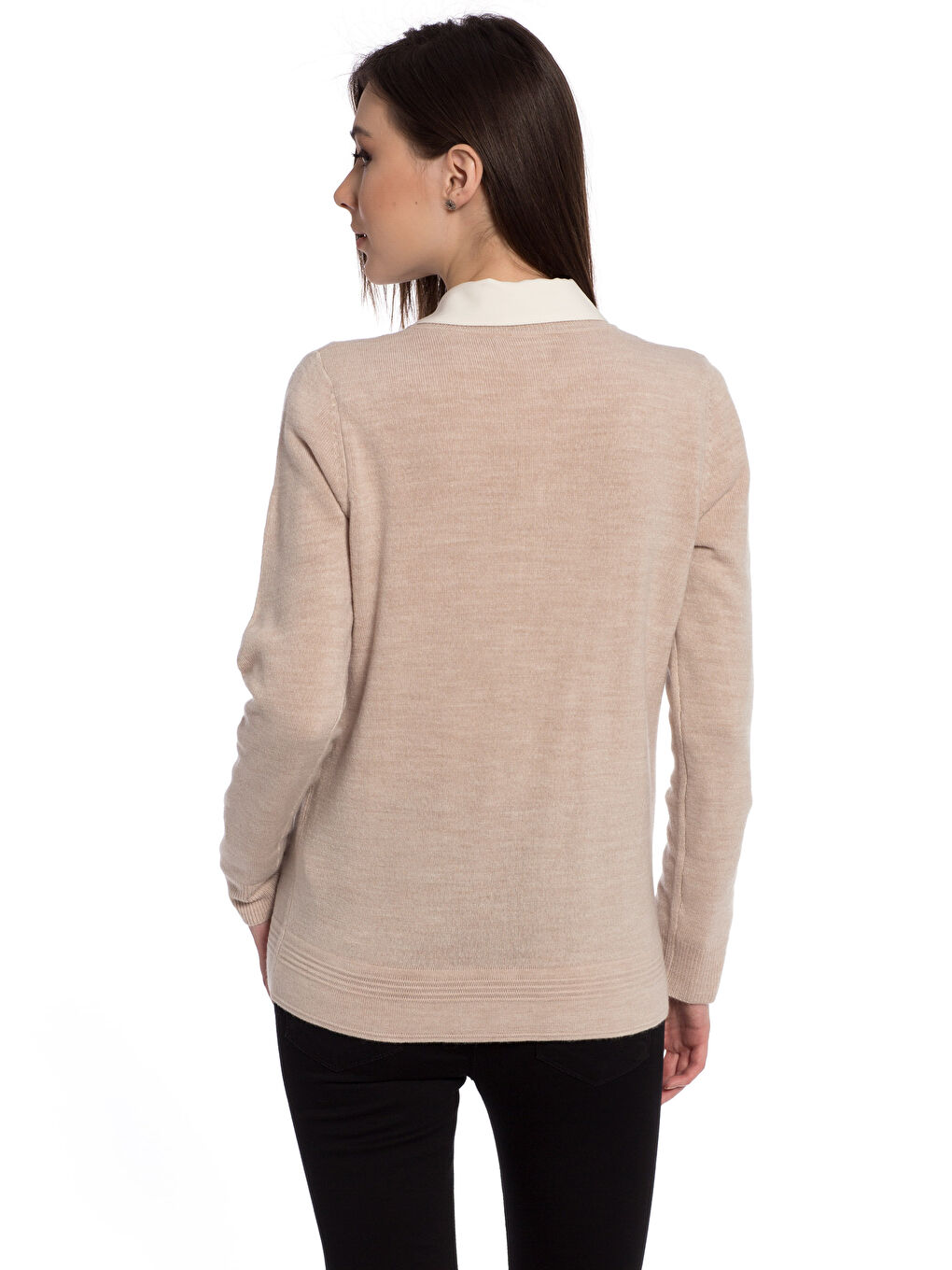 Yulaf Beji Melanj Hırka-1