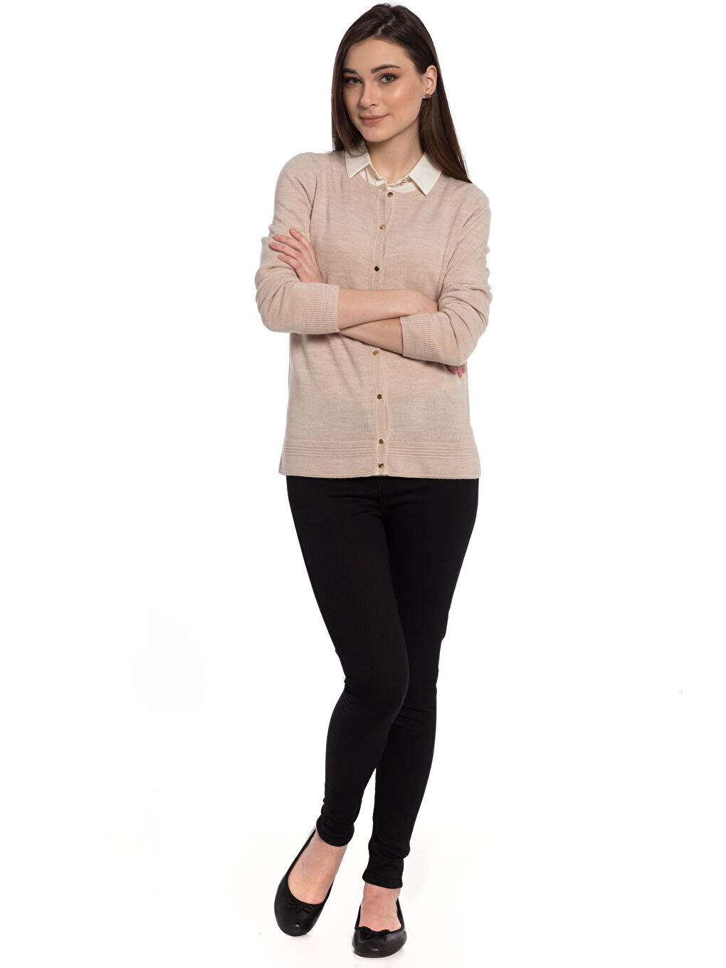 Yulaf Beji Melanj Hırka-2