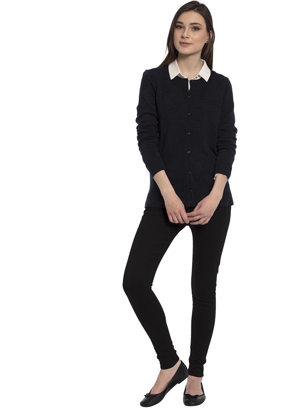 İndigo Mavi Hırka-2