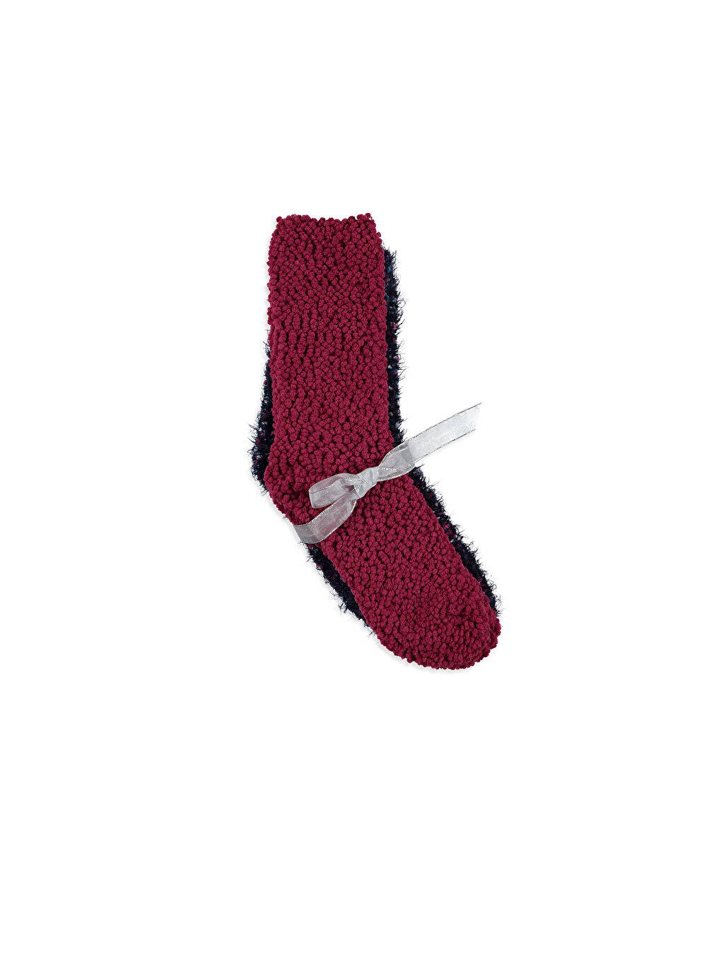 Chaussettes de maison ROUGE BORDEAUX Femme