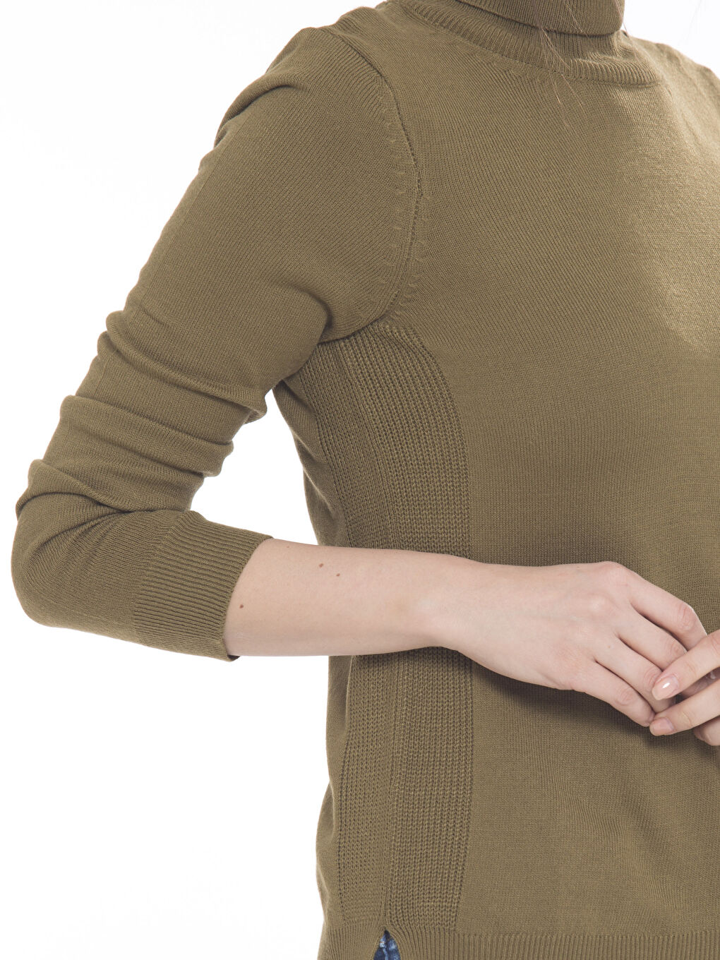 Pull-over KAKI Femme-3