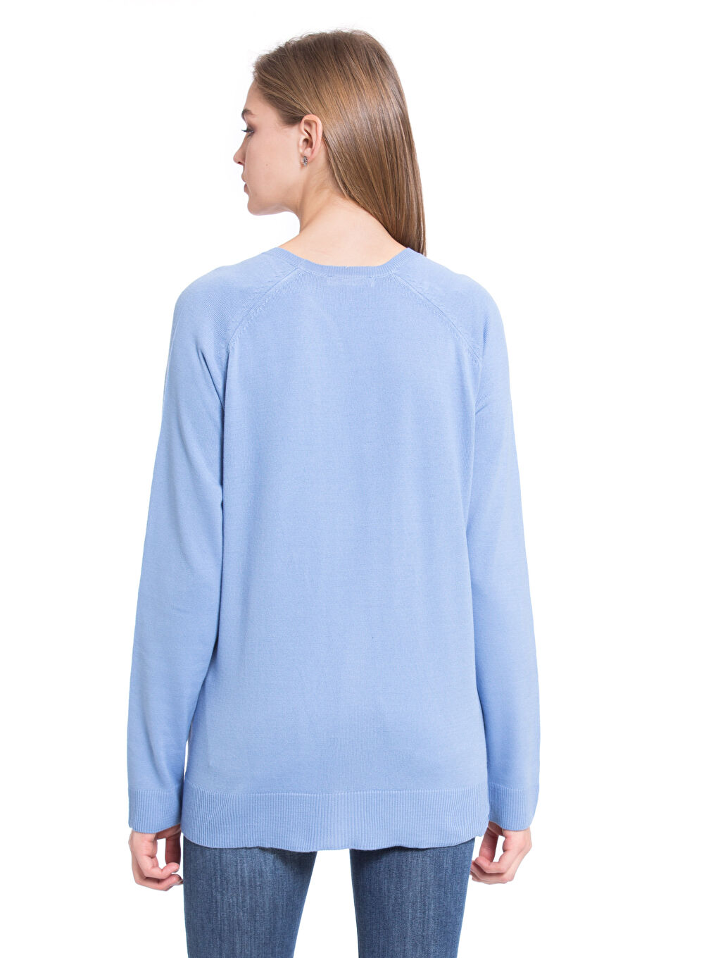 Pull-over BLEU Femme-1