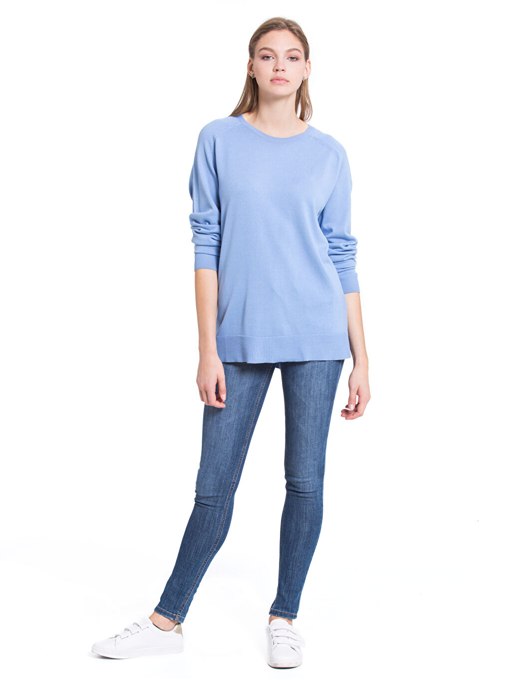 Pull-over BLEU Femme-2