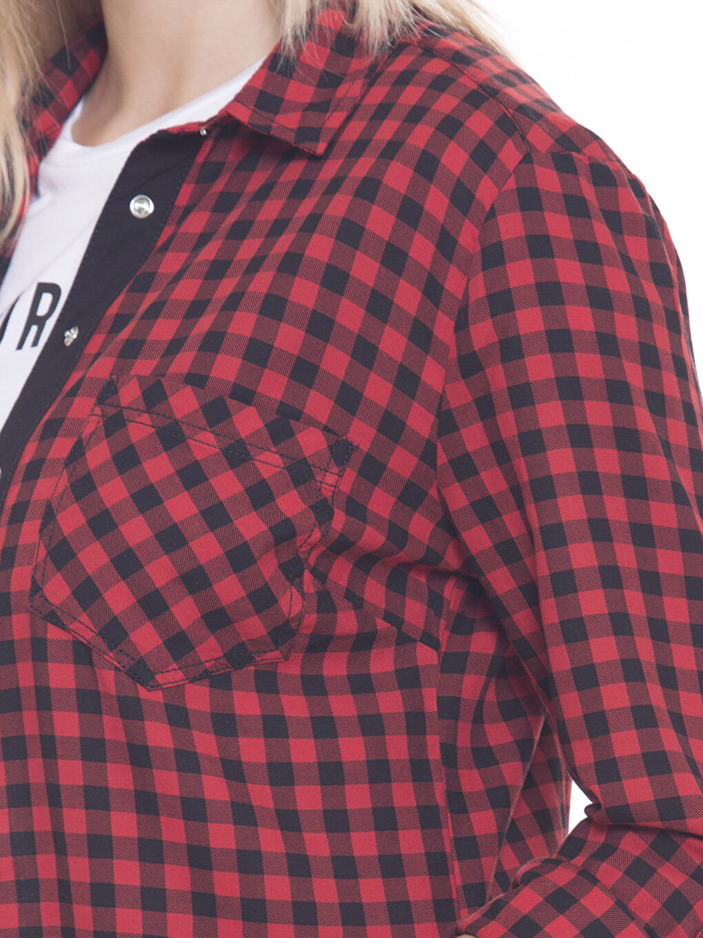 Kırmızı Ekose Gömlek-3