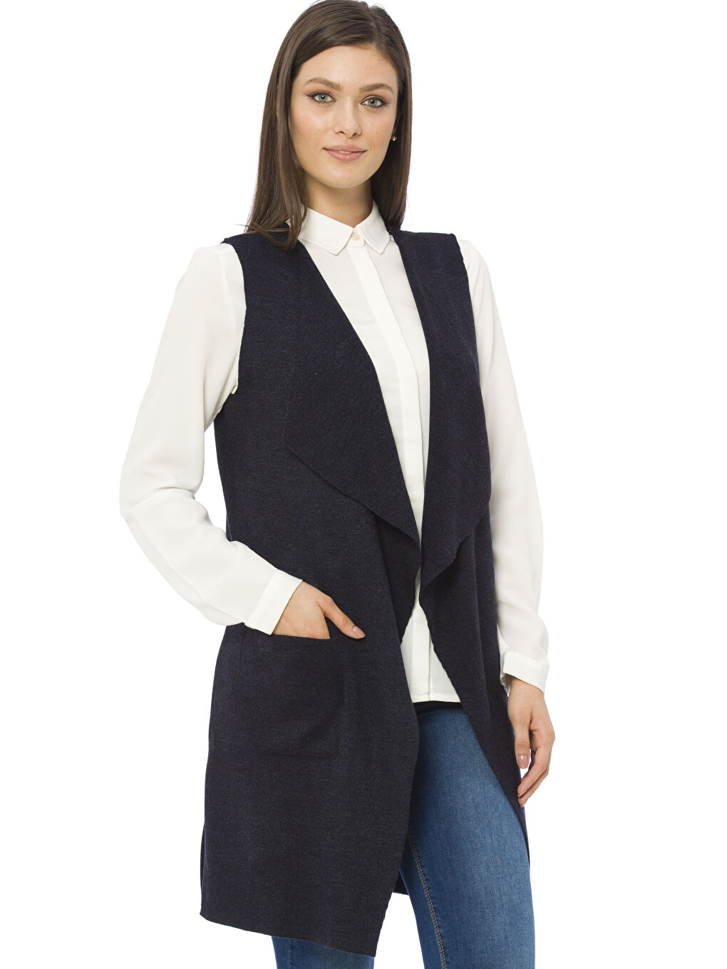 Women's Pocket Detailed Vest