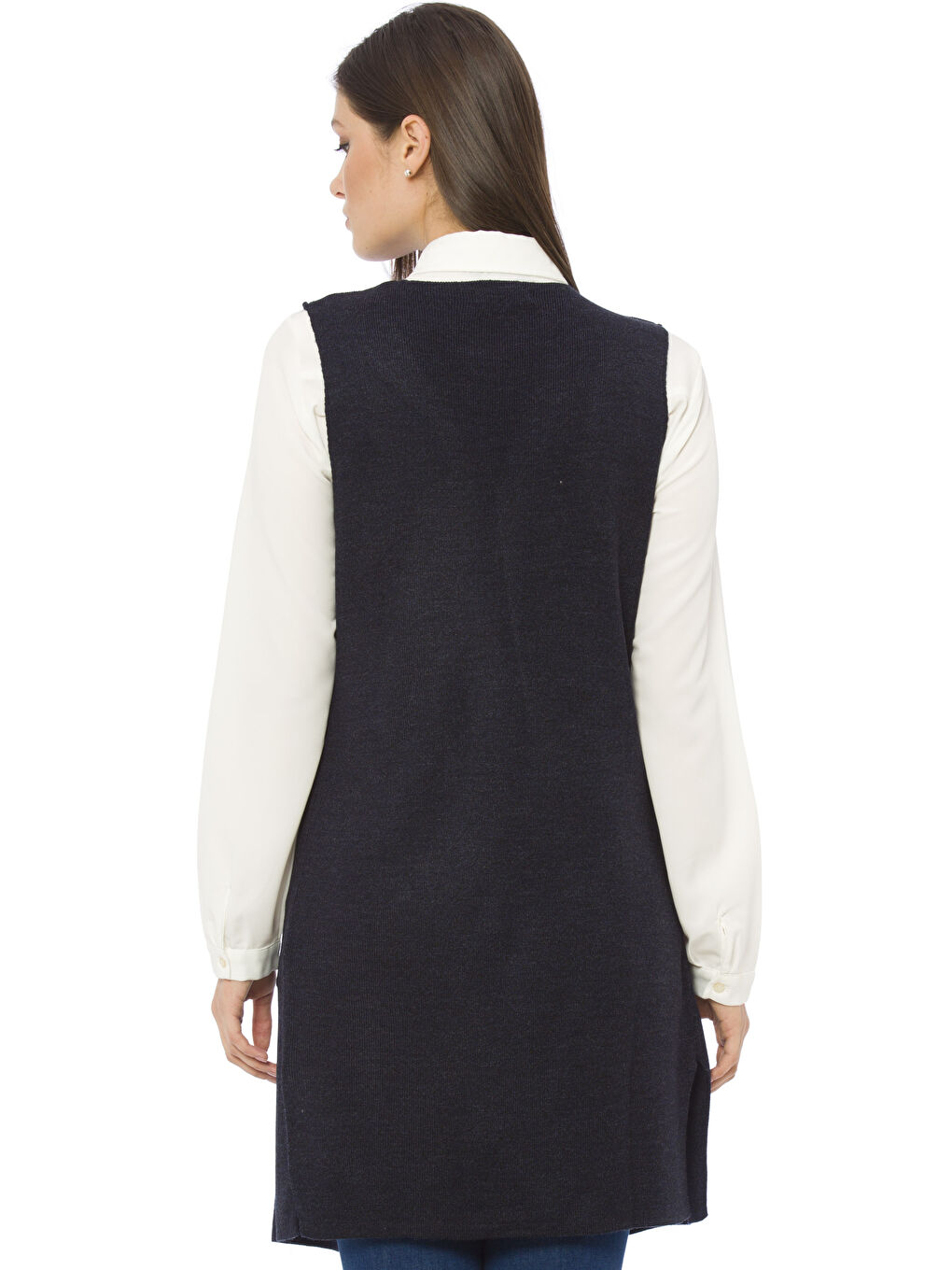 Women's Pocket Detailed Vest-1