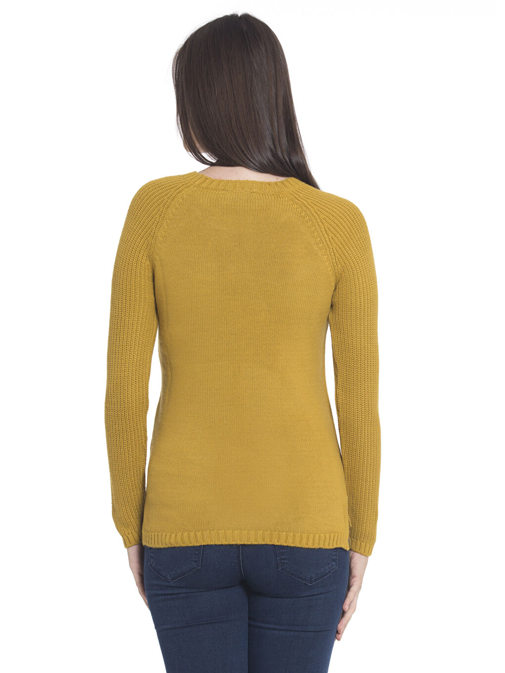 Woman YELLOW Sweater-1