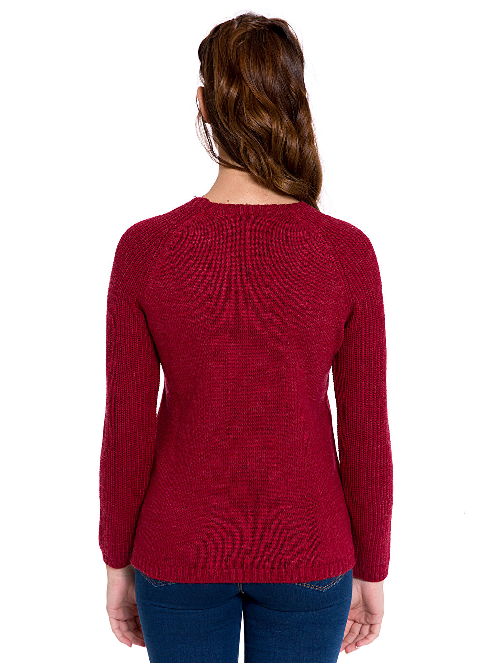 Woman BORDEAUX Sweater-1