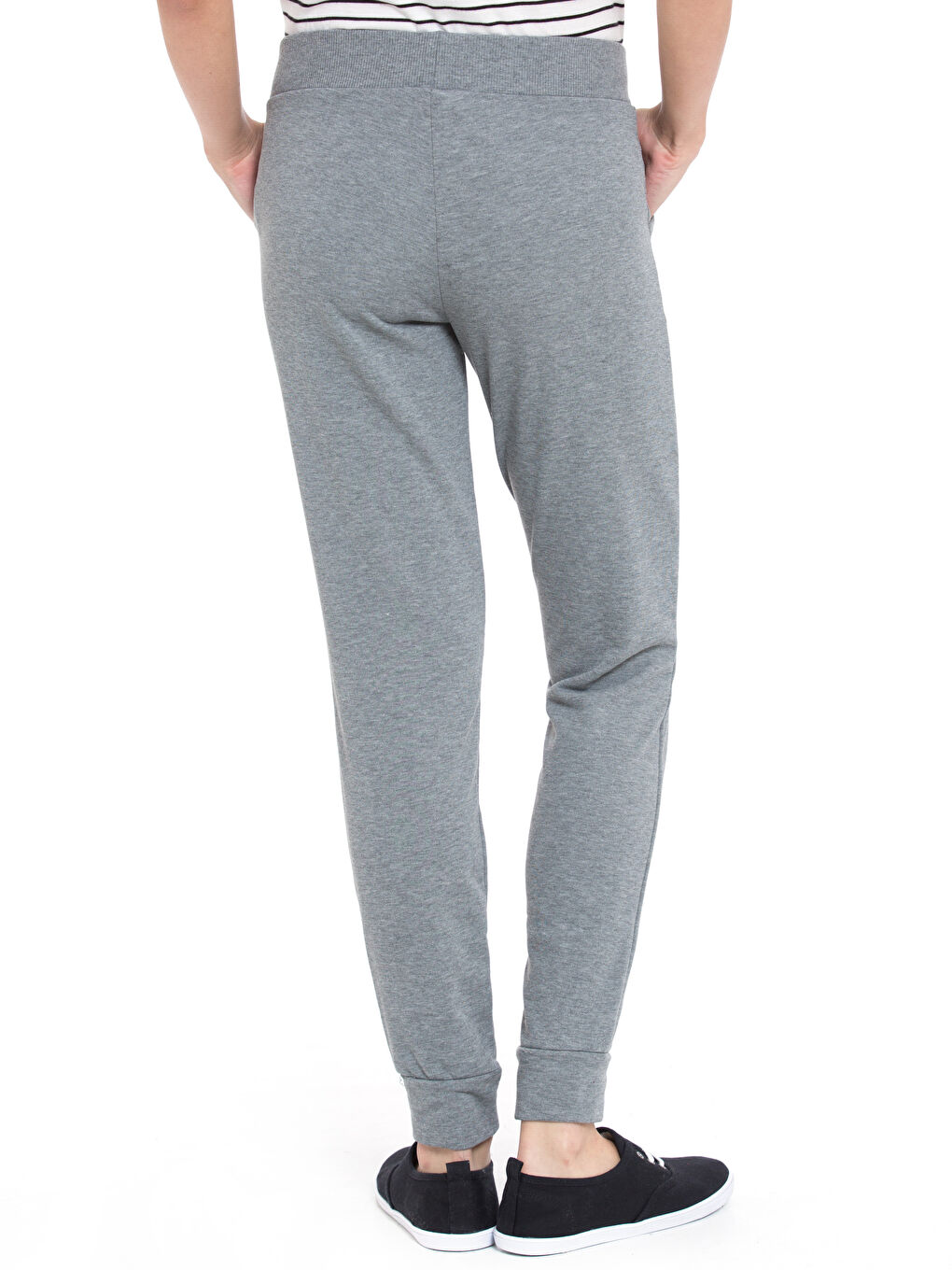 Elasticated Waist Women's Sweatpants-1