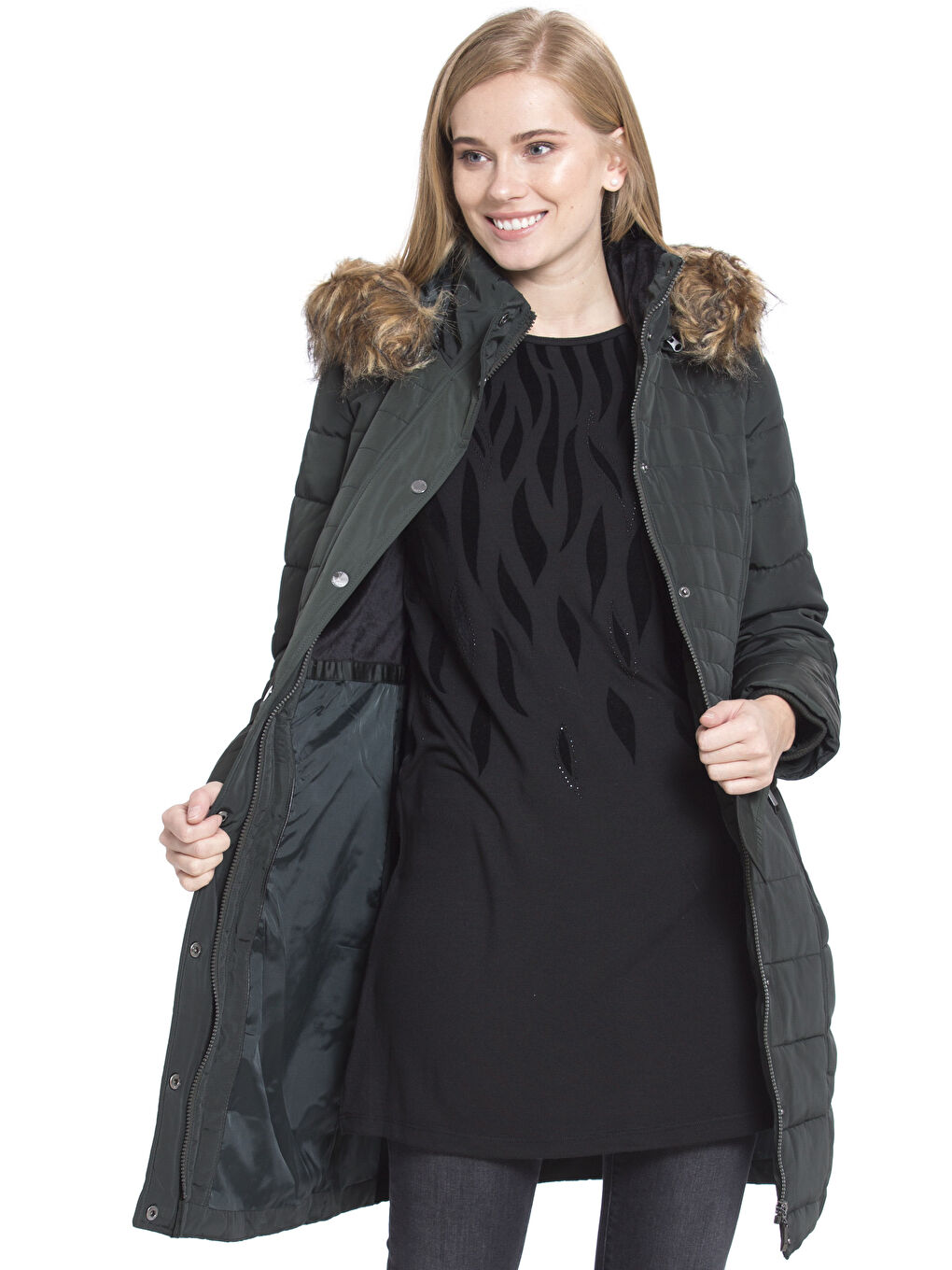 ZELENA Zimska jakna Žena-1