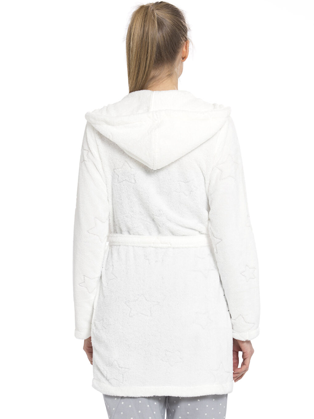 Robe de chambre BLANC Femme-1