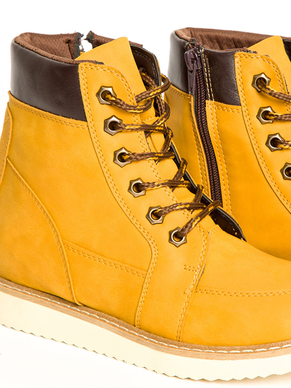 Жена Бежово Ботинки-4