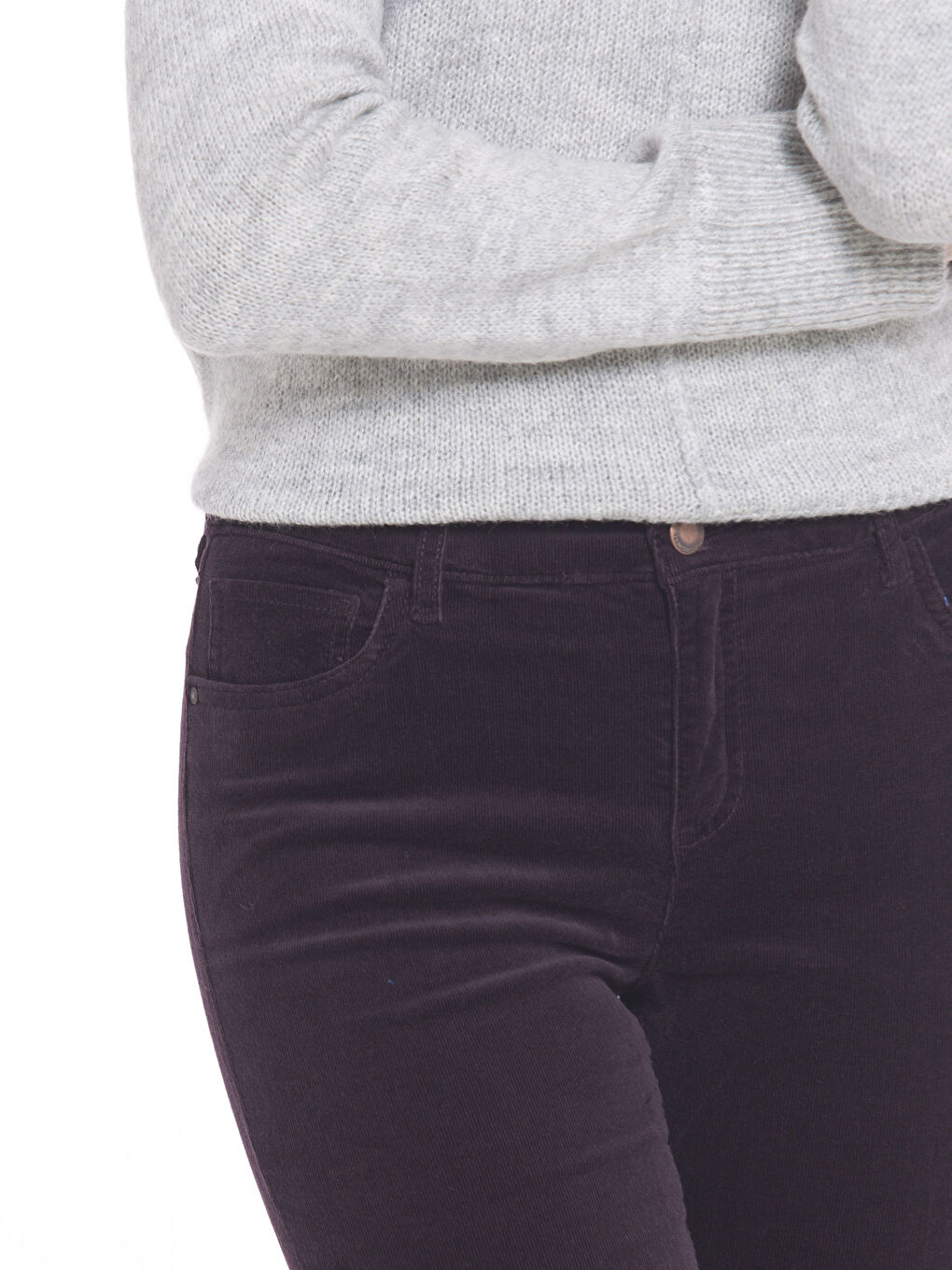 BOJA ŠLJIVE Pantalone Žena-3