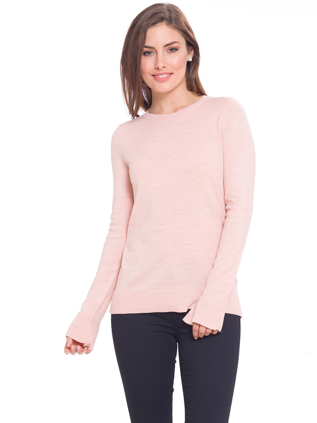 Femër Roze Pulovër