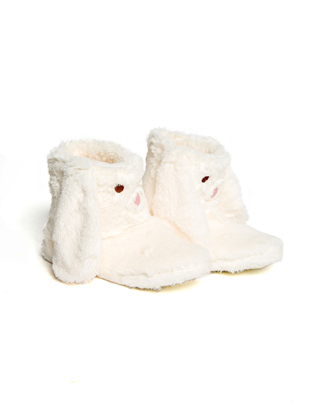 LCW STEPS Woman ECRU Slipper Boots -7K5678Z8-DCS