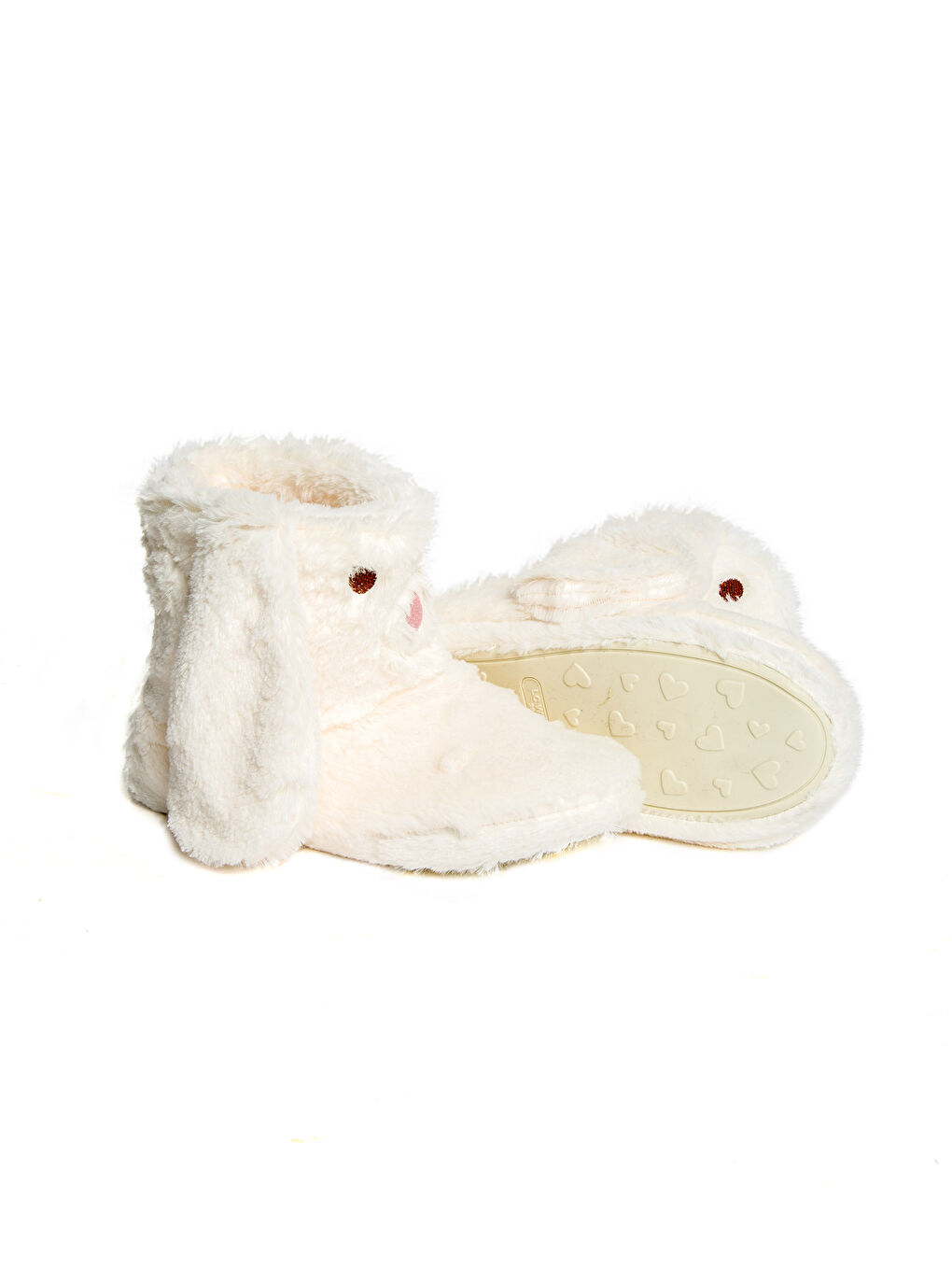 LCW STEPS Woman ECRU Slipper Boots -7K5678Z8-DCS