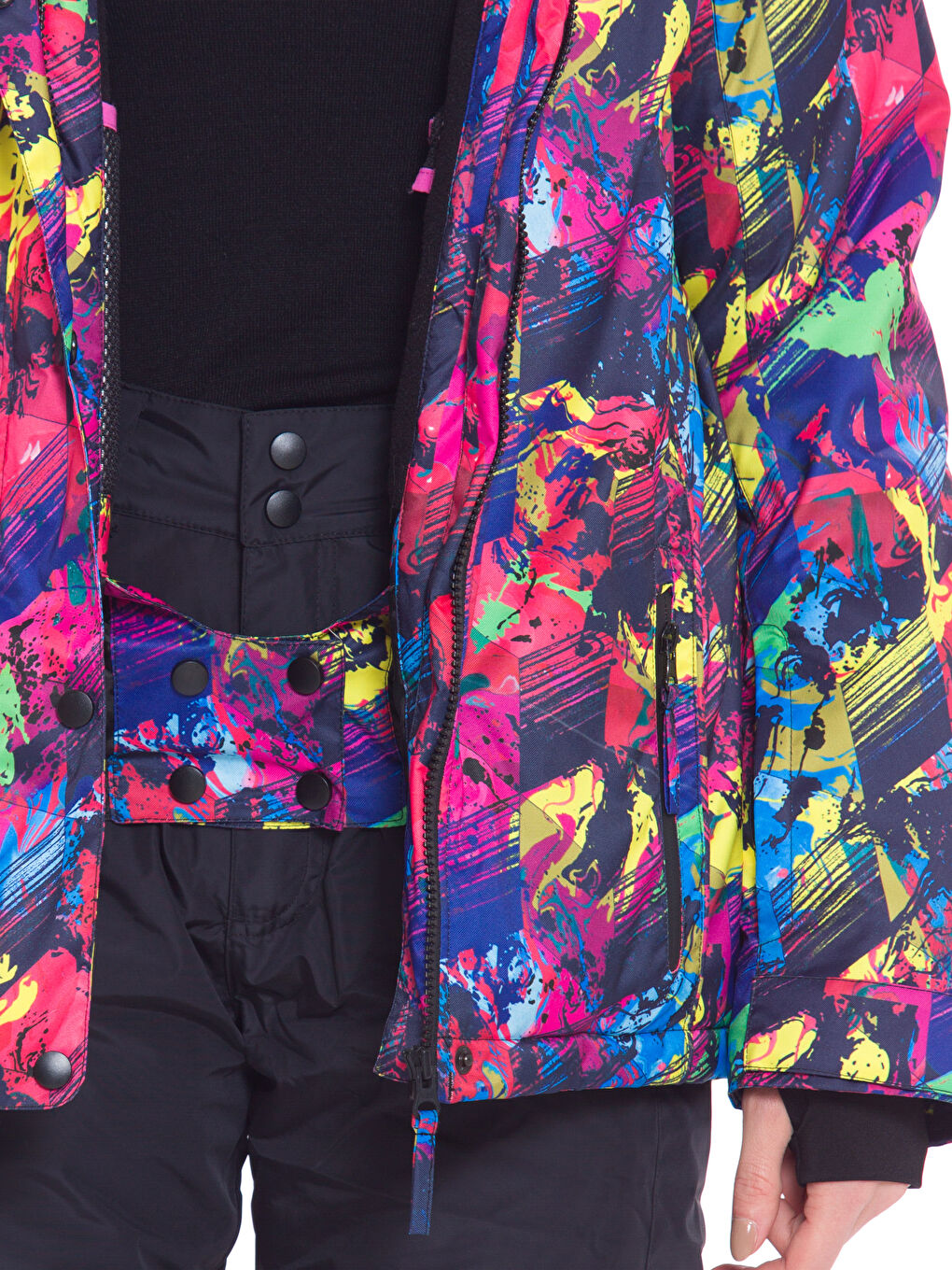 Woman NAVY Puffer Coat-4