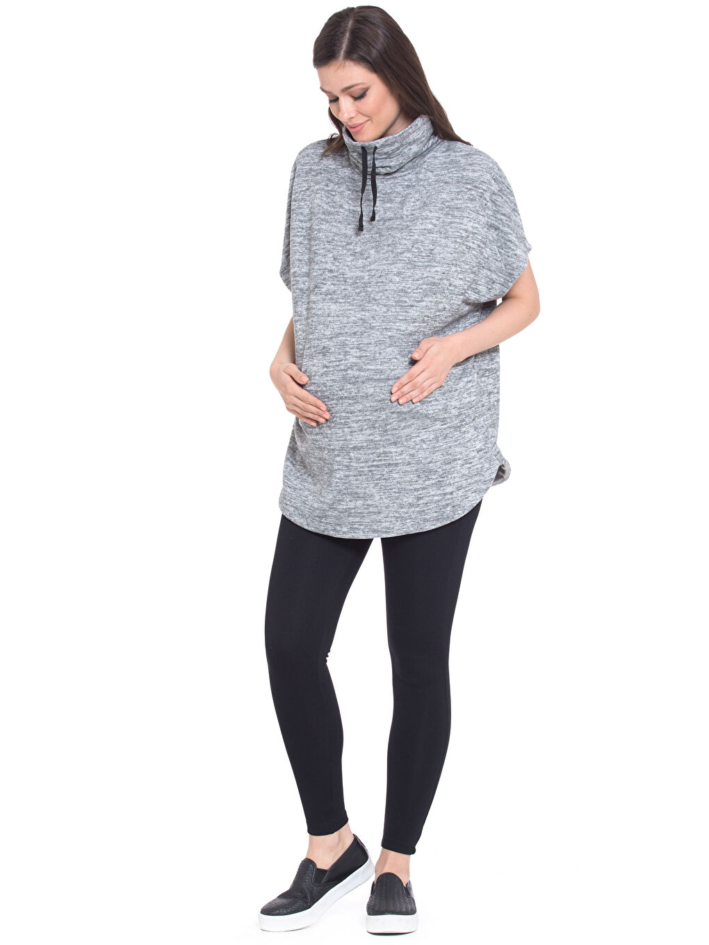 Woman BLACK Sweatshirt-2