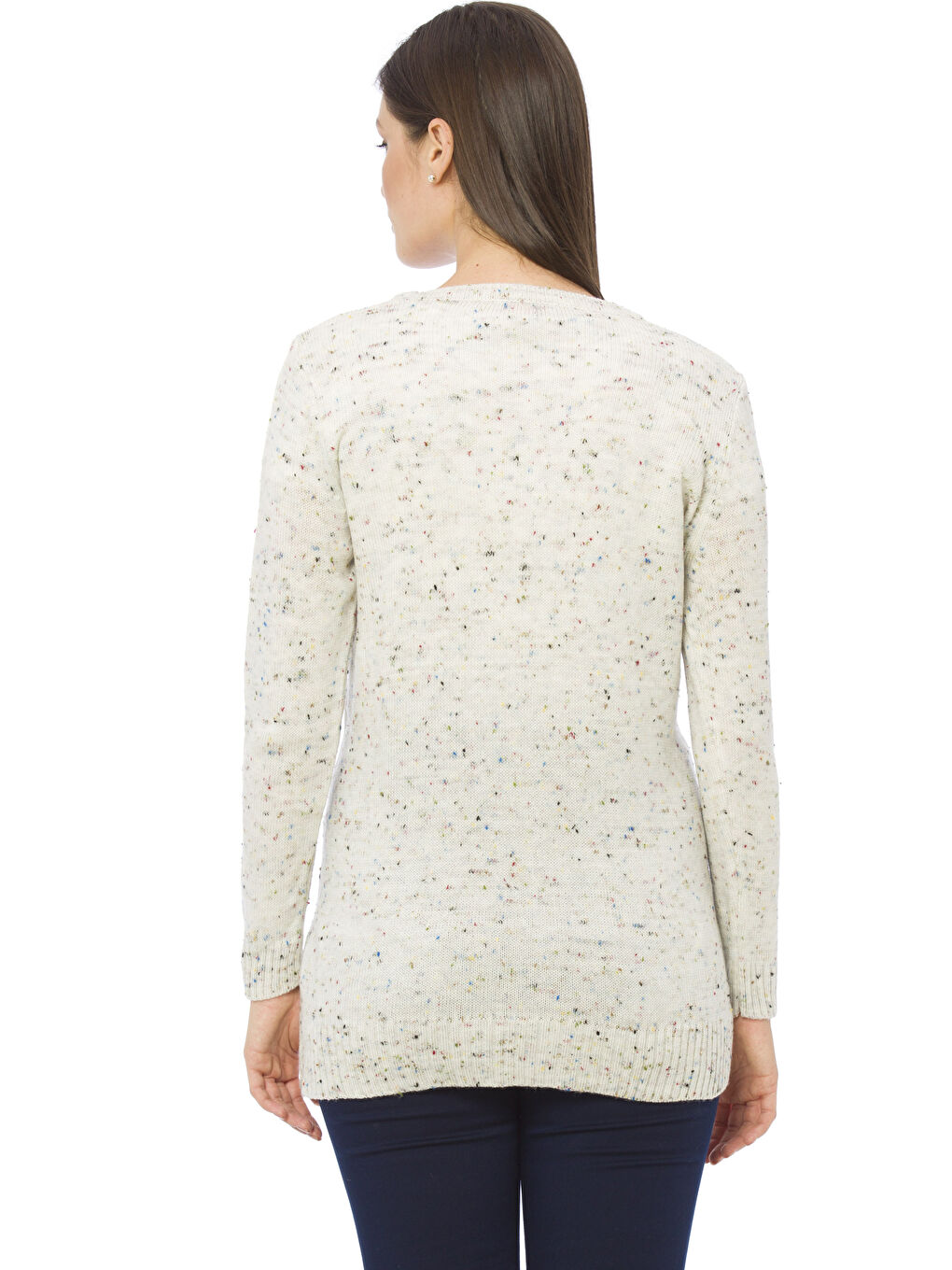 Siyah-Beyaz-Turuncu Tunik-1