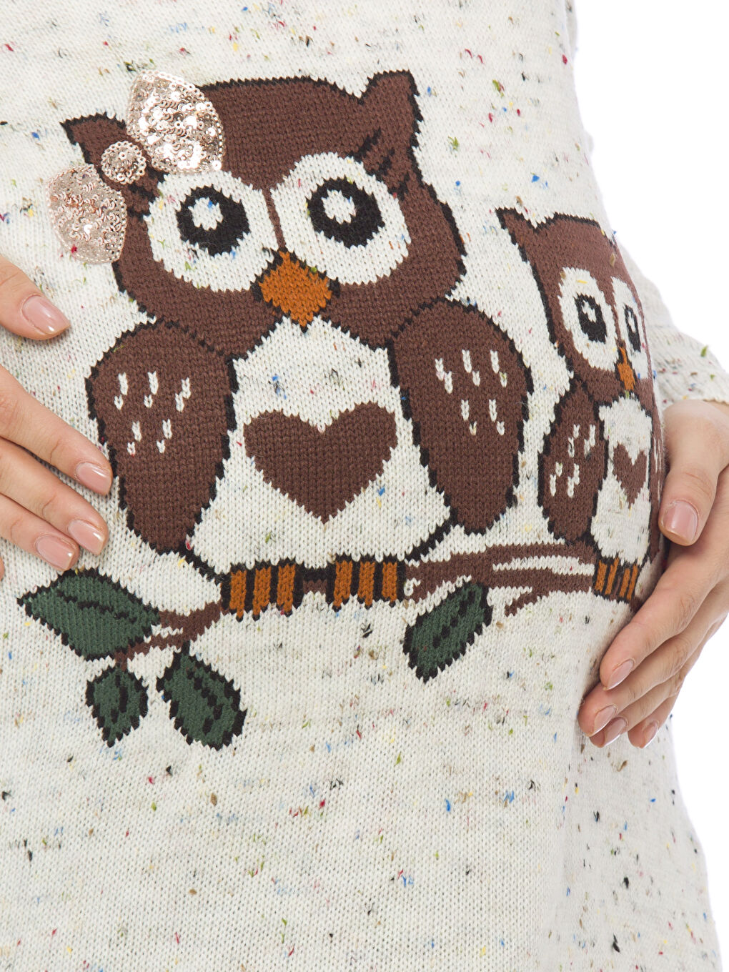 Siyah-Beyaz-Turuncu Tunik-3