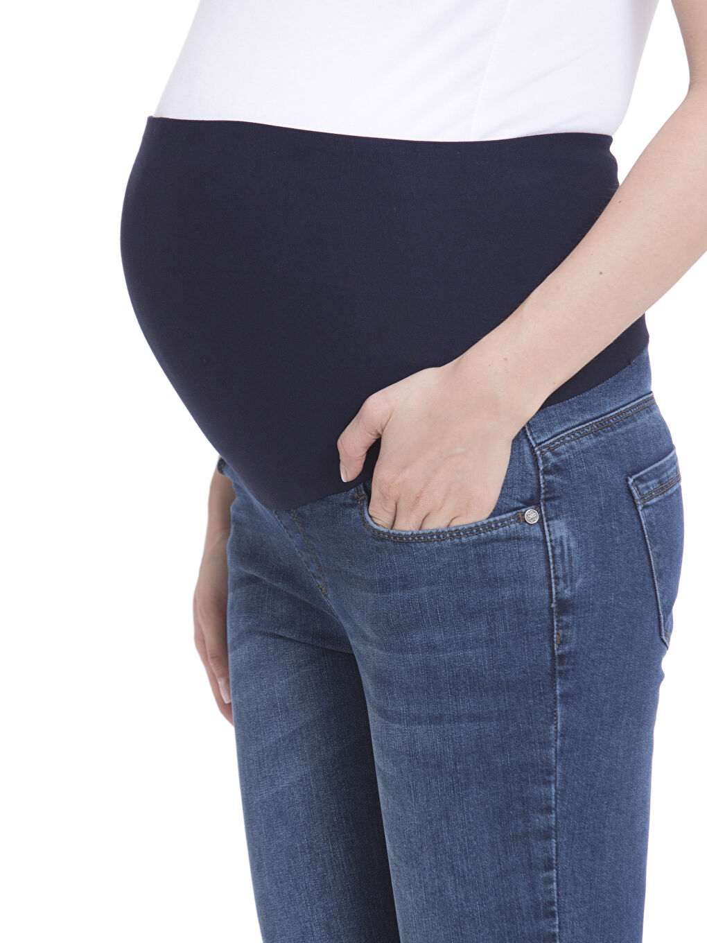 İndigo Kadın Jean-3