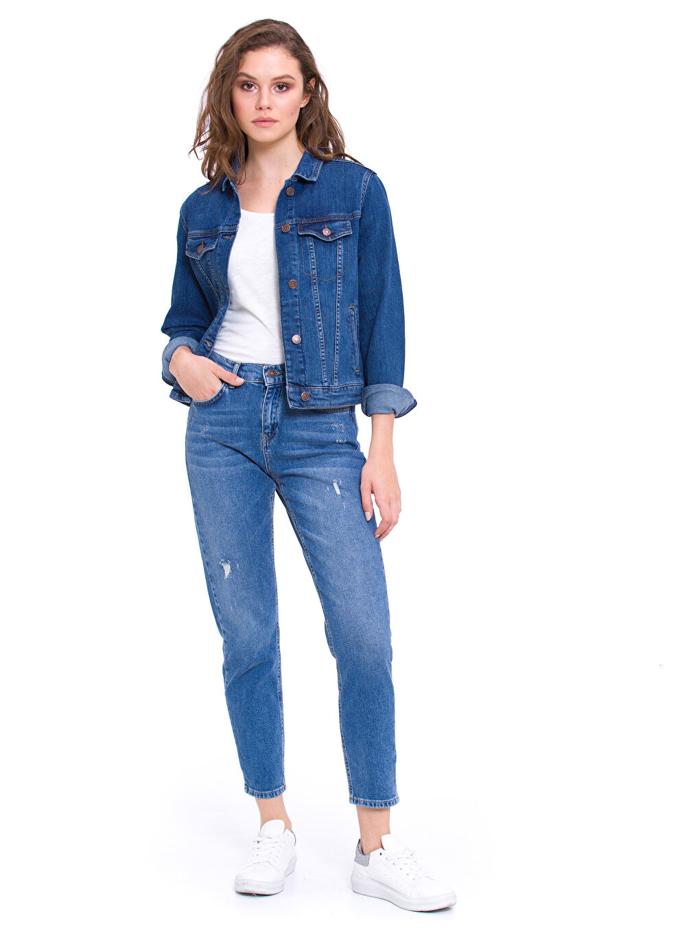 Veste en jean INDIGO Femme-2