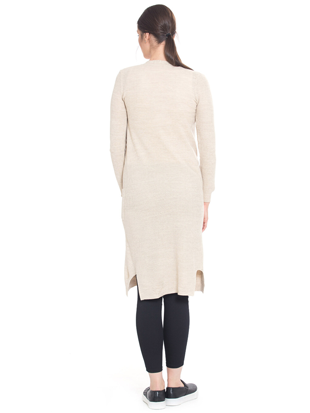 Frau Beige Cardigan-1