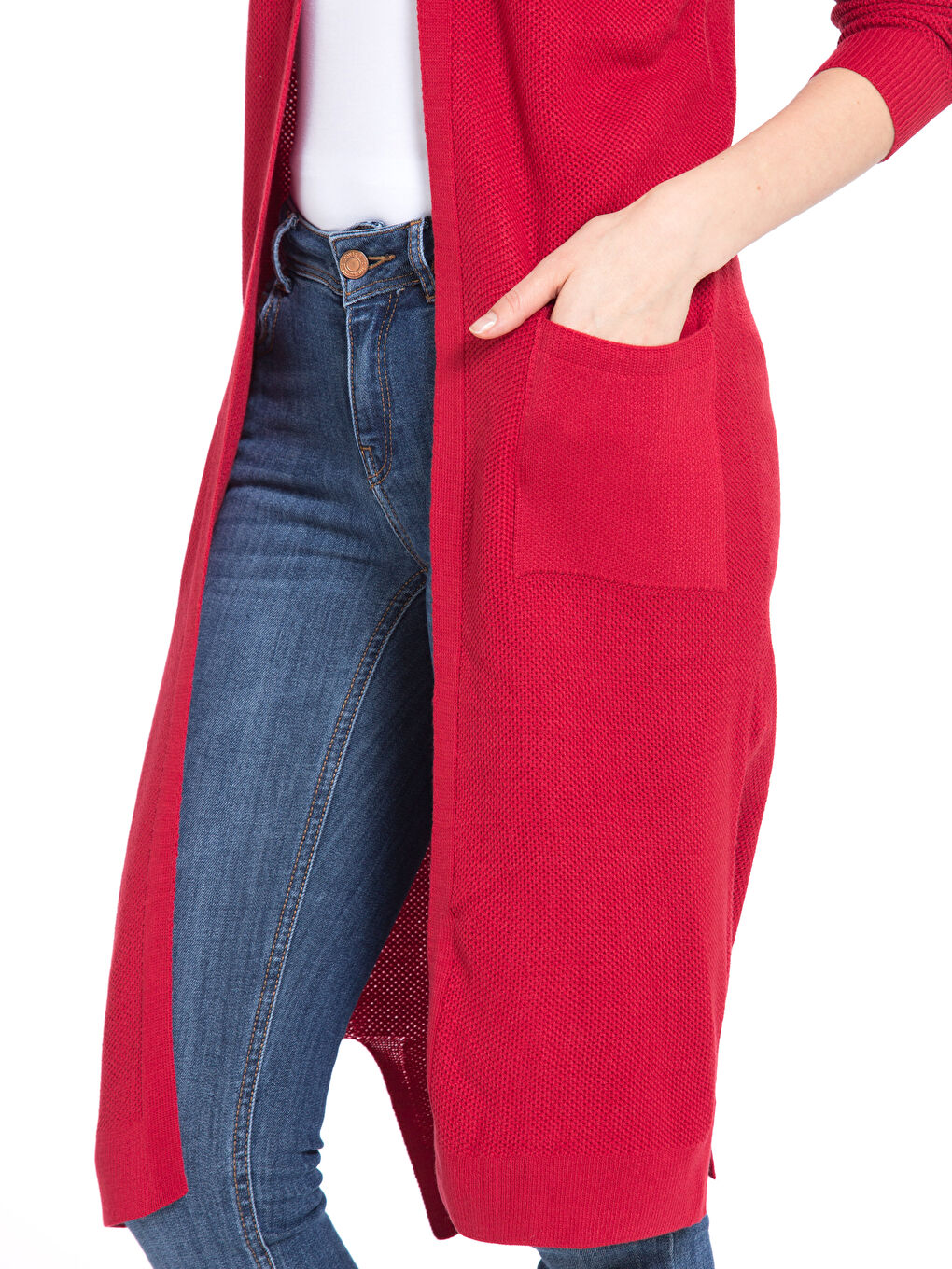 Cardigan ROSU Femeie-2