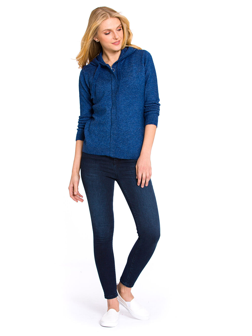 Woman INDIGO Cardigan-2