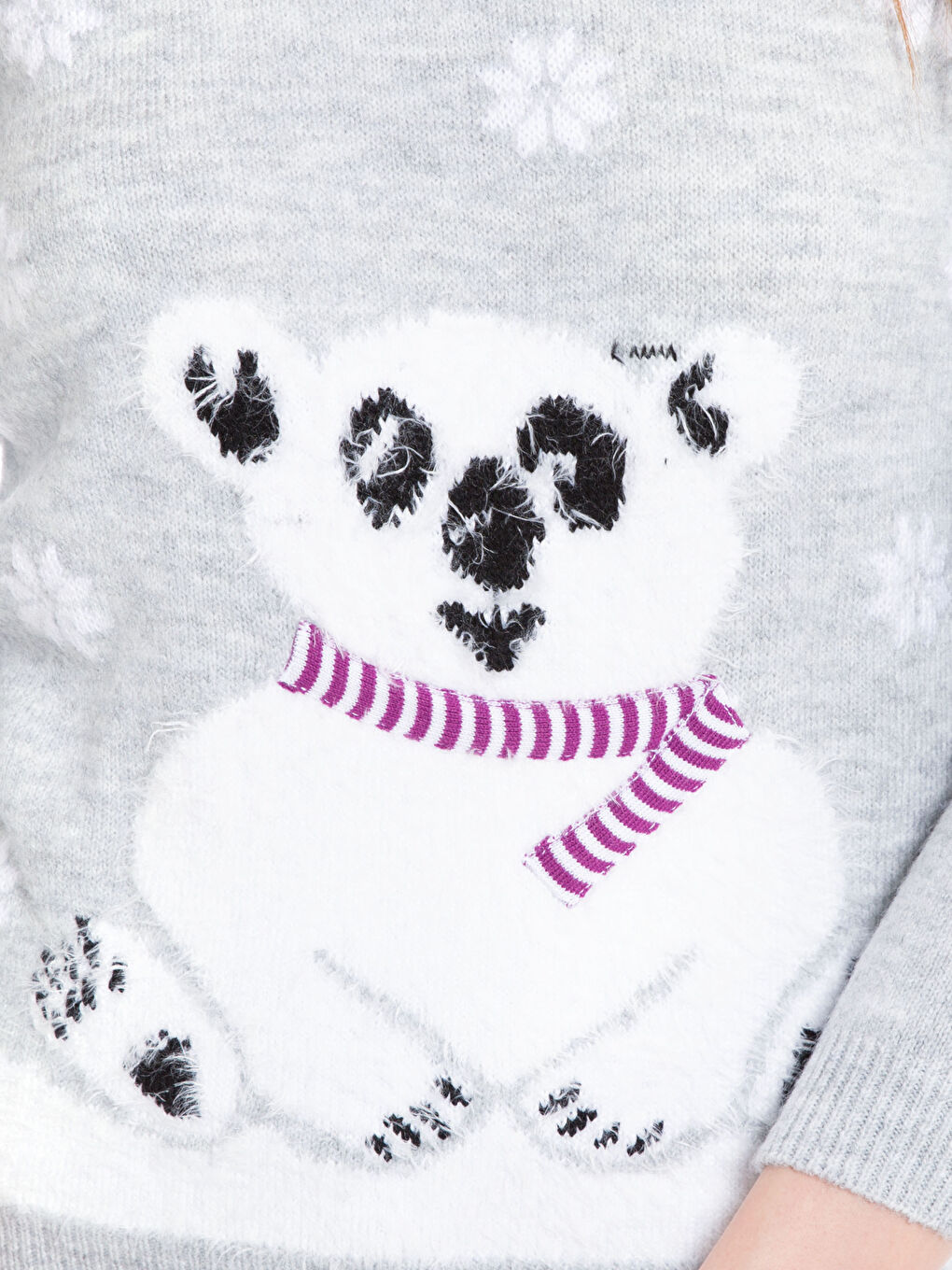 LCW Vision Frau GREY Pullover -7K7102Z6-D5P