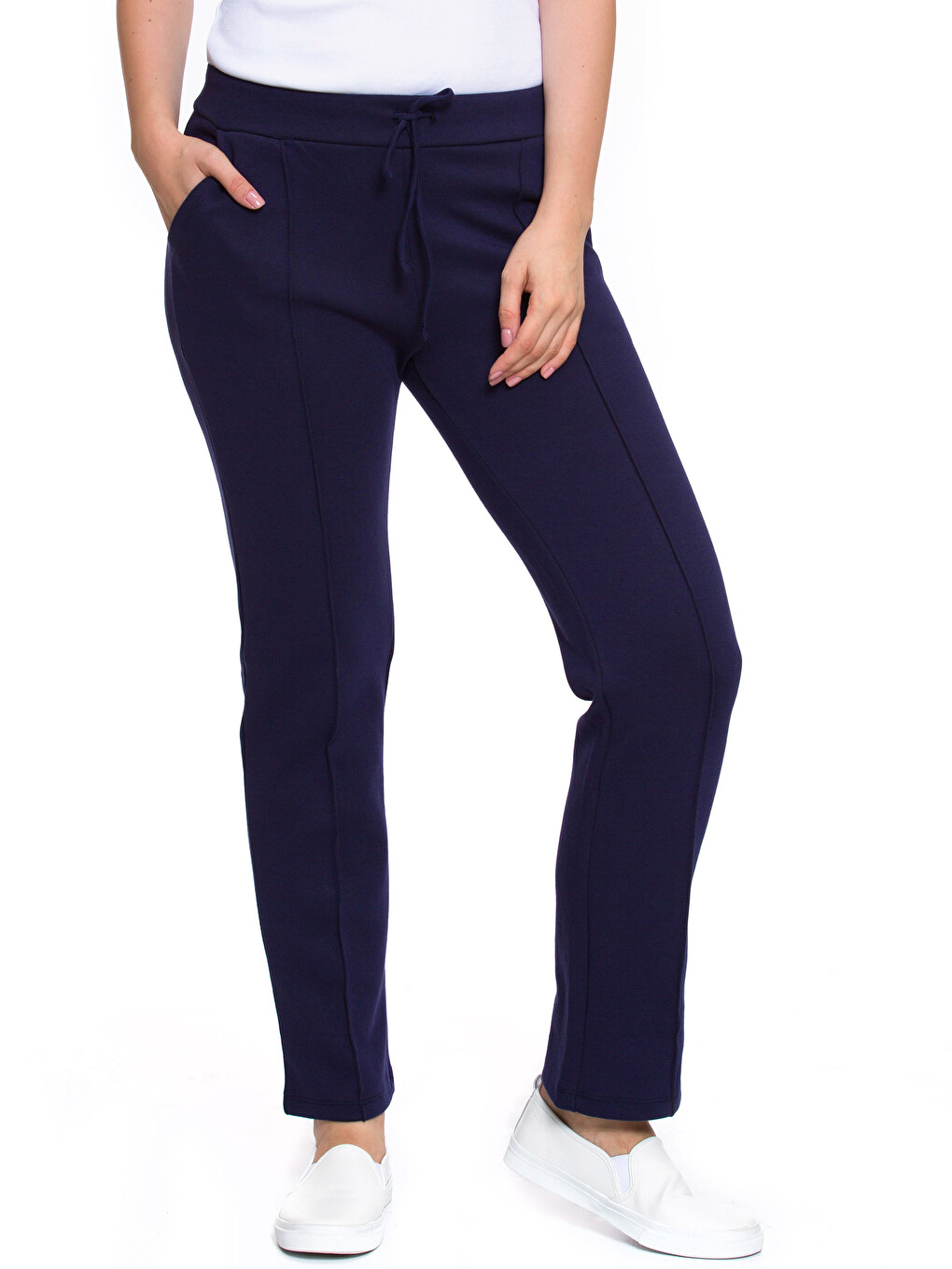 Woman Navy Sweatpants