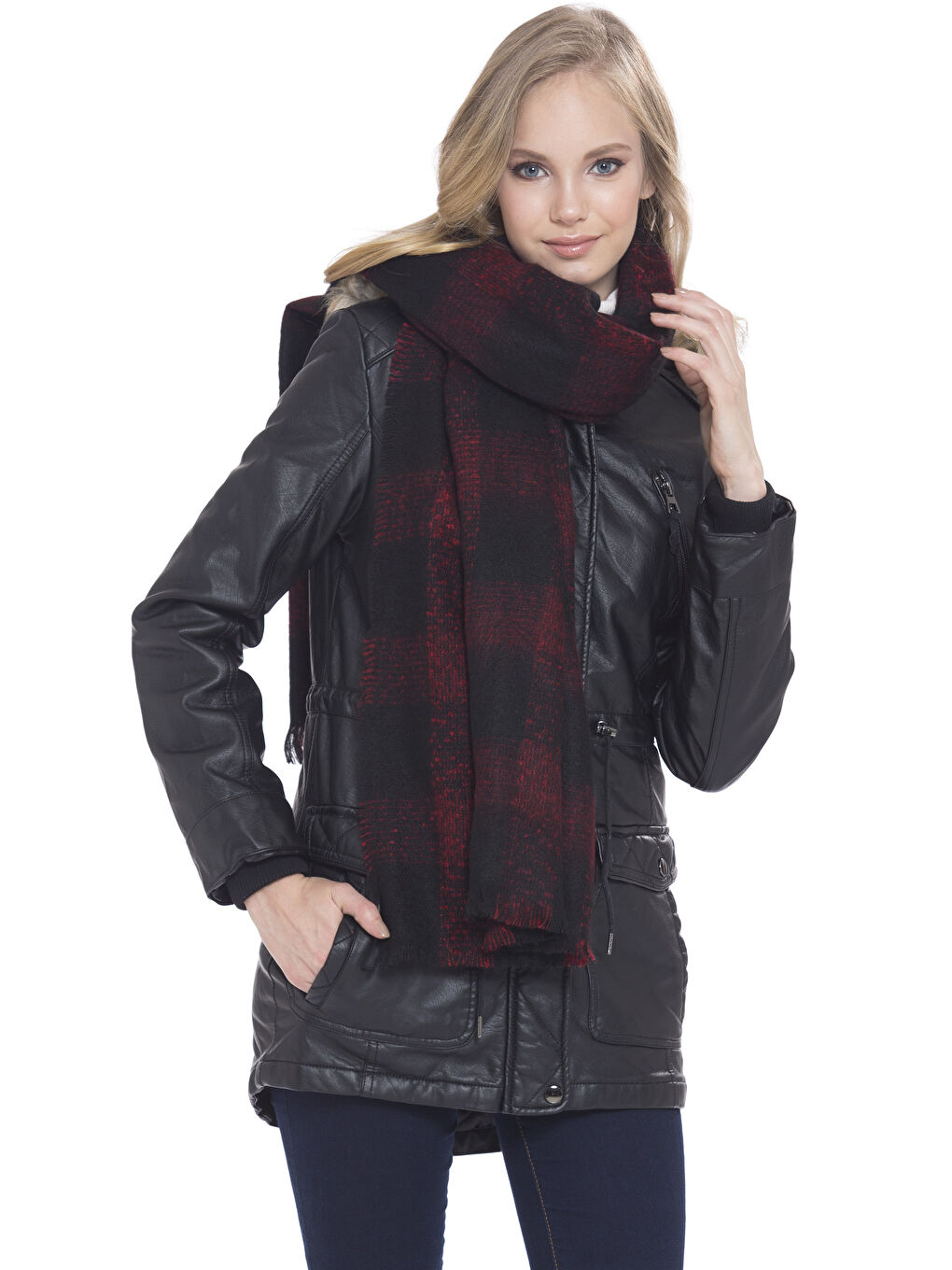 LCW ACCESSORIES Frau SCHWARZ Schal -7K7724Z8-HUC