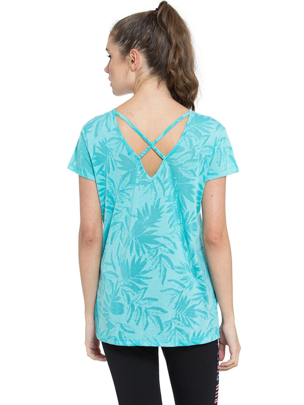 Su Yeşili Spor Tişört-2