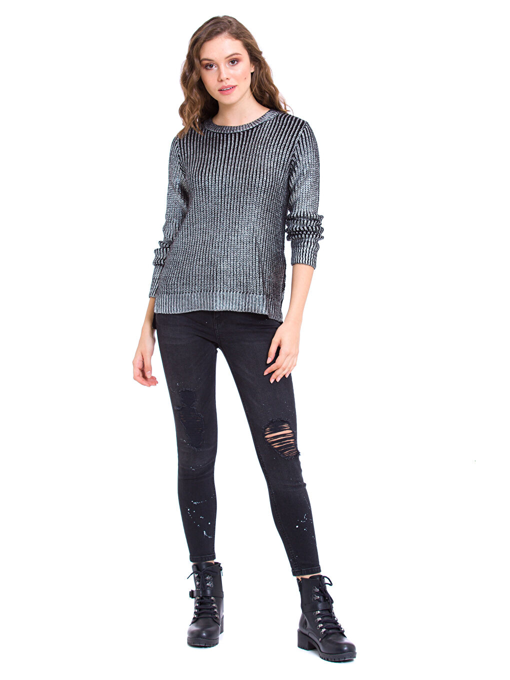 Gri Gümüş Kazak-3