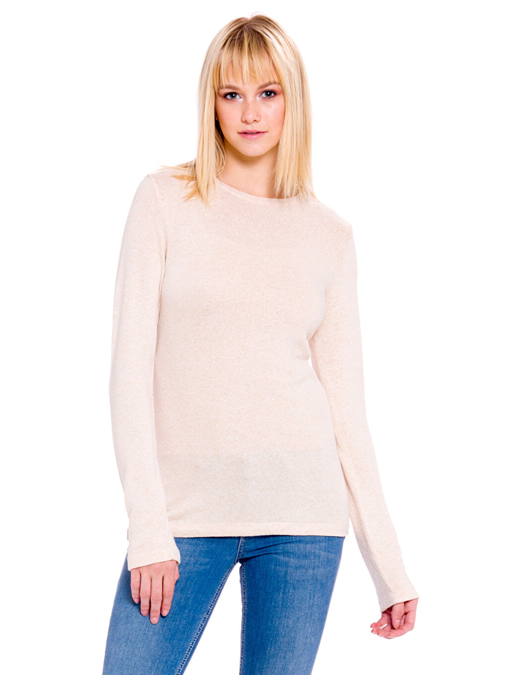 Yulaf Beji Melanj Tişört