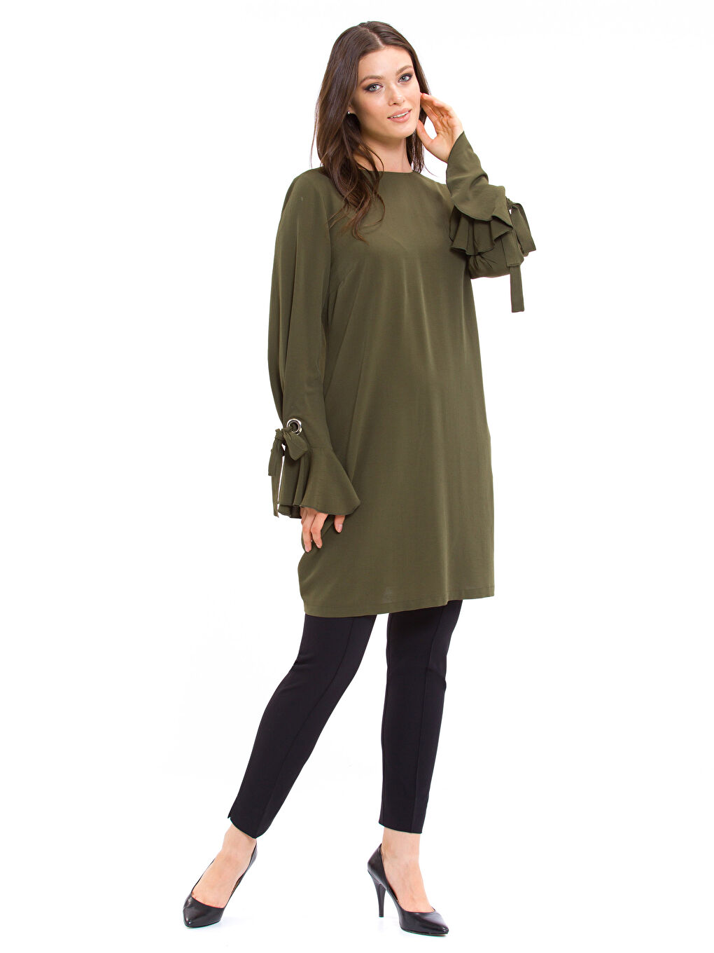 Woman KHAKI Tunic-2
