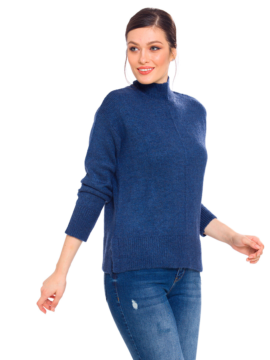 Woman Indigo Sweater