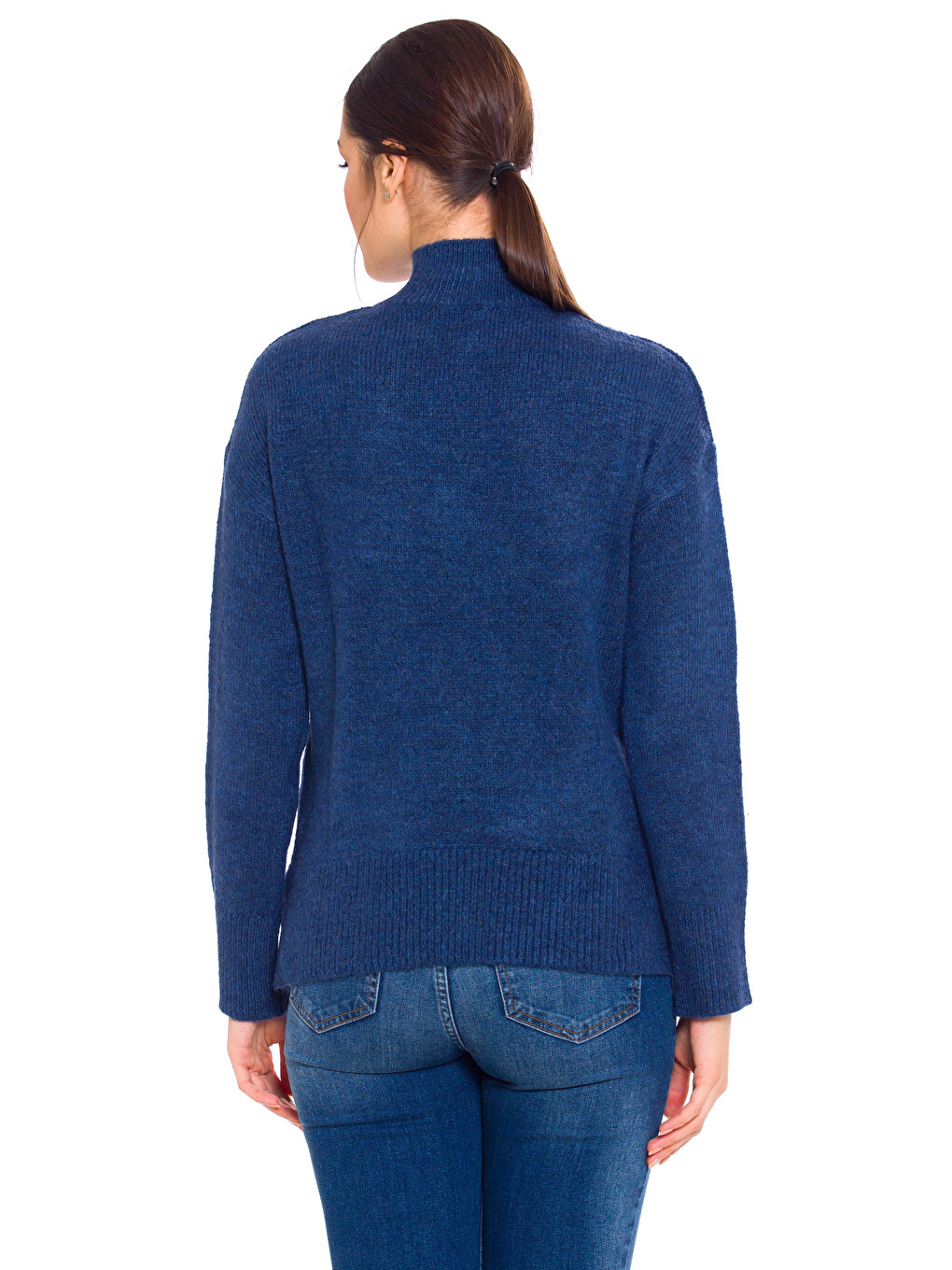 Woman Indigo Sweater-1