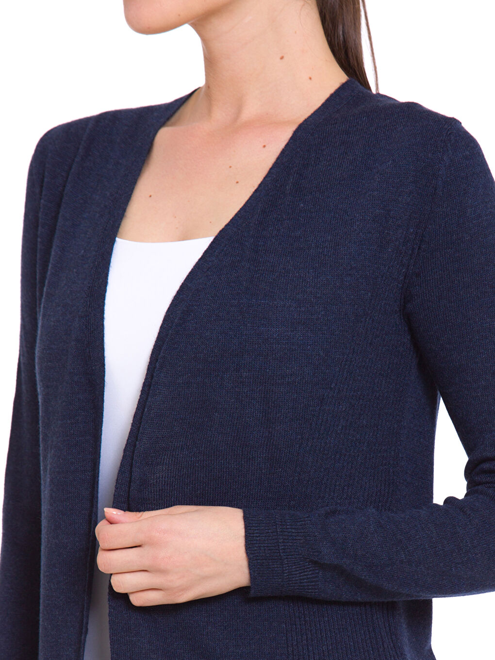 Woman NAVY Cardigan-3