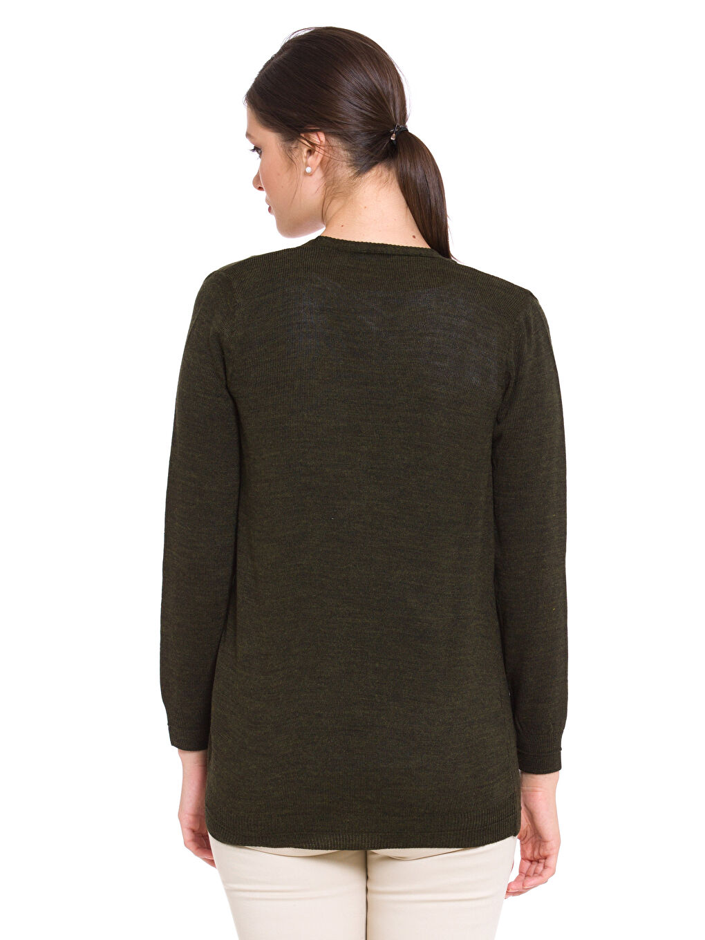 Cardigan KAKI Femme-1