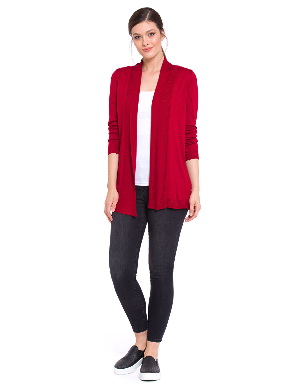 Cardigan ROUGE Femme-2