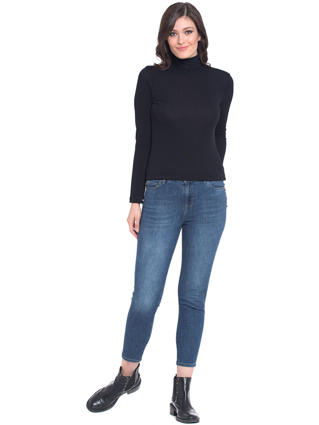 LCWAIKIKI Classic Woman INDIGO Jeans -7K9538Z8-H45