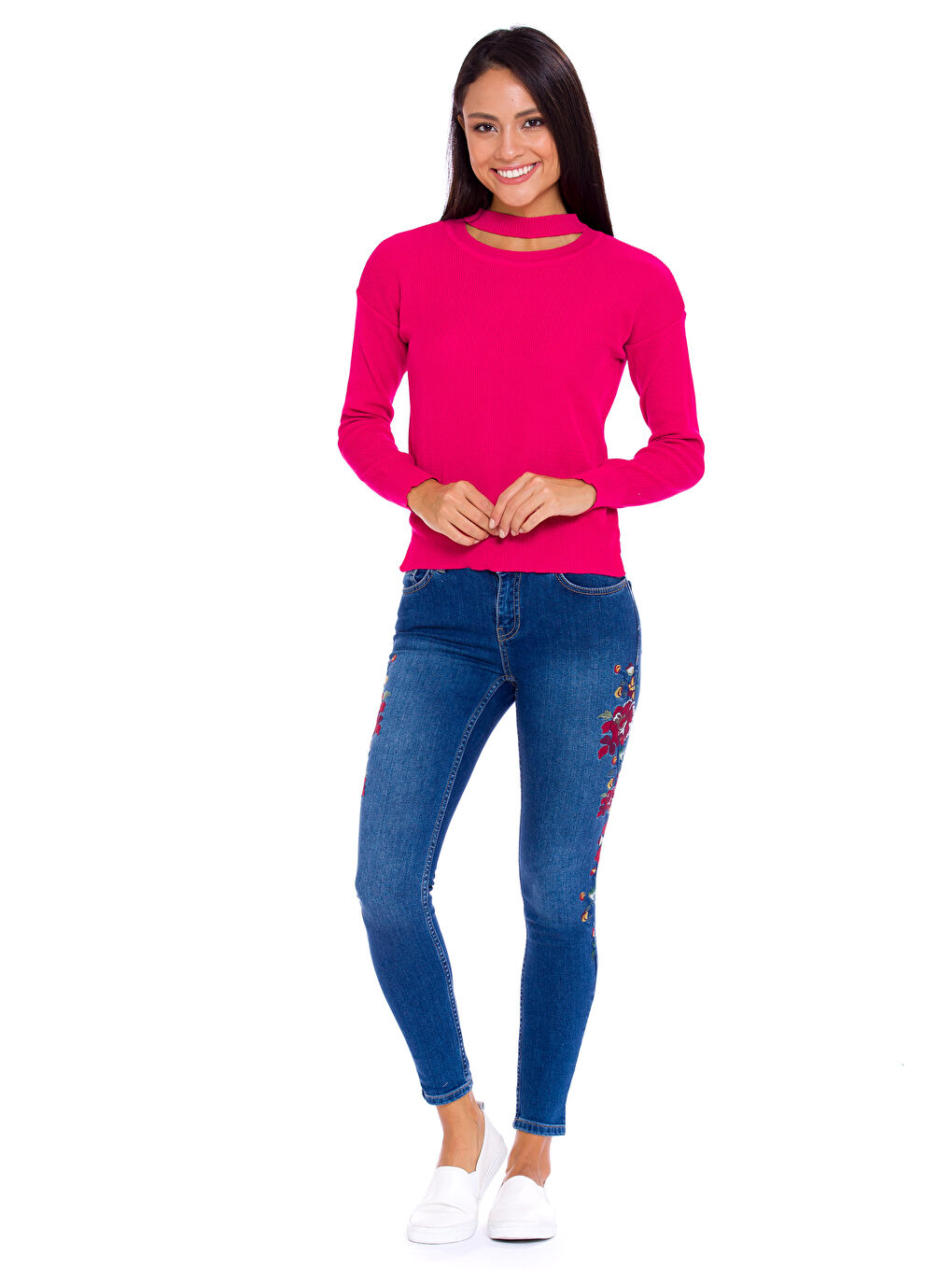 Pull-over FUCHSIA Femme-3