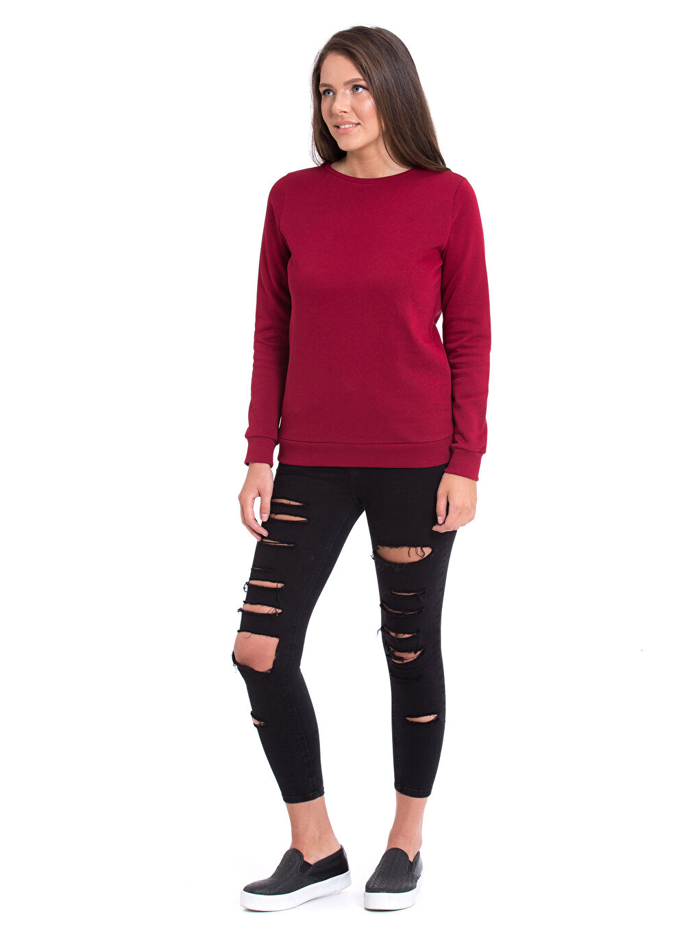 Bordo Sweatshirt-2