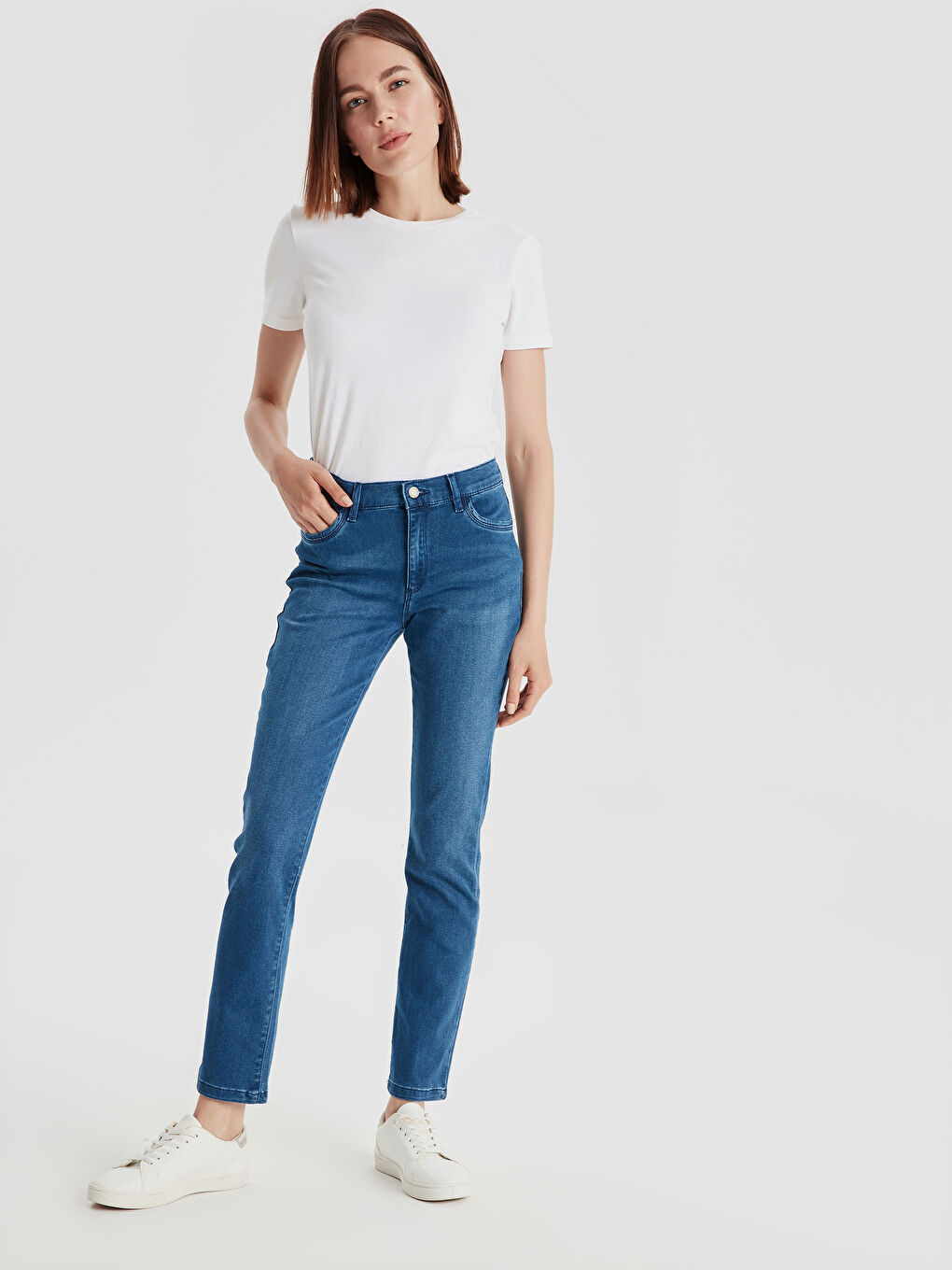 Jupiter Ekstra Uske Ženske Farmerke