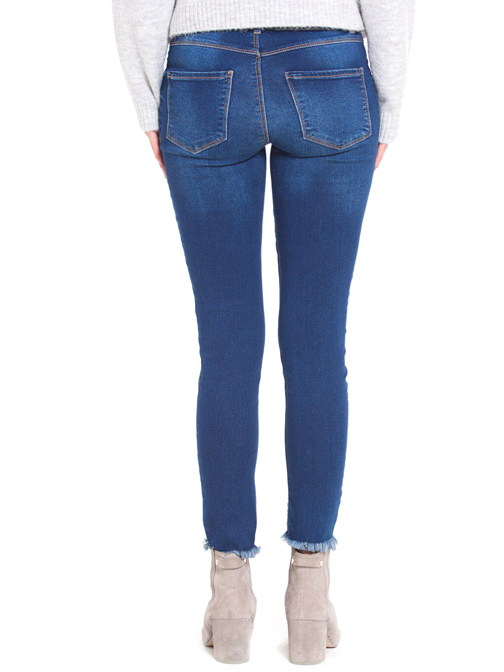 Orta İndigo Rodeo Jean Pantolon-2