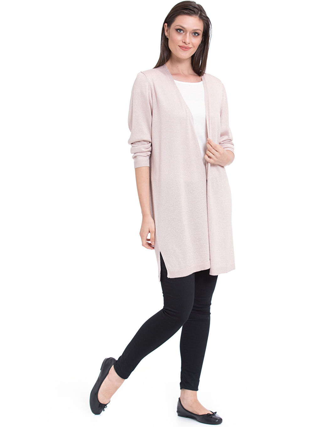 Woman PINK Cardigan-2